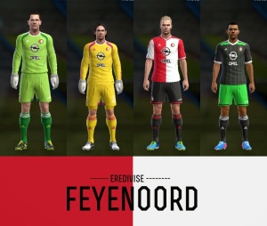 Download PES 2013 Feyenoord Kits 2014/15 by AkmalRW