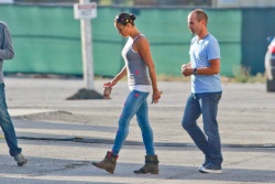 Michelle Rodriguez - Michelle Rodriguez - On the set of ‘Fast & Furious 7′ in Los Angeles - July 19, 2014 - 23xHQ 5hTGlxgp
