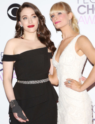 Kat Dennings - Beth Behrs & Kat Dennings - 40th Annual People's Choice Awards at Nokia Theatre L.A. Live in Los Angeles, CA - January 8. 2014 - 269xHQ WtYgLvRd
