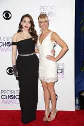Kat Dennings - Beth Behrs & Kat Dennings - 40th Annual People's Choice Awards at Nokia Theatre L.A. Live in Los Angeles, CA - January 8. 2014 - 269xHQ Z8z4iVSA