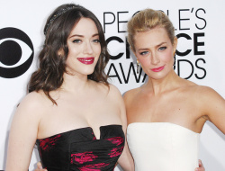 Kat Dennings - Beth Behrs & Kat Dennings - 40th Annual People's Choice Awards at Nokia Theatre L.A. Live in Los Angeles, CA - January 8. 2014 - 269xHQ AMGtLp9d