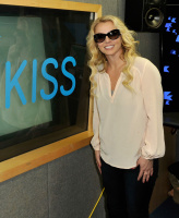 Britney Spears at Kiss FM Studios in London (10-16-13)