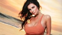 Denise Milani large breasts wallpapers