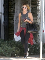 Ashley Benson - heads out of a workout session at a Los Angeles gym (10-15-13)