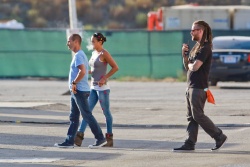 Michelle Rodriguez - On the set of ‘Fast & Furious 7′ in Los Angeles - July 19, 2014 - 23xHQ AimMCUAX