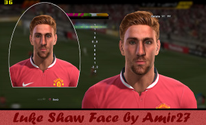 Download Luke Shaw Face Pes 2013 by amir27