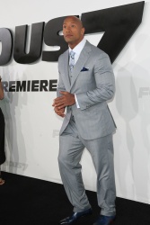 Dwayne Johnson, Ludacris, Tyrese Gibson - 'Furious 7' Premiere in Los Angeles (2015.04.01.) - 210xHQ Frdj2Jhx