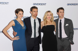 Shailene Woodley, Kate Winslet, Theo James - на премьере фильма 'Divergent' at Odeon Leicester Square, Лондон, 30 марта 2014 (918xHQ) UoknjcDz